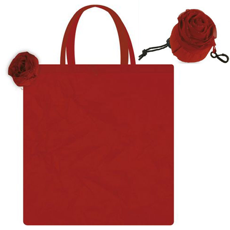 Borsa Shopping Ripiegabile Rose